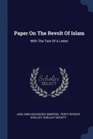 Paper On The Revolt Of Islam