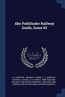 Abc Pathfinder Railway Guide, Issue 63