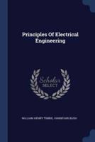 Principles Of Electrical Engineering