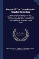 Report Of The Committee On Charles River Dam