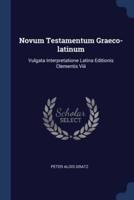 Novum Testamentum Graeco-Latinum