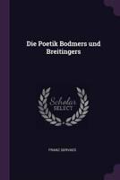 Die Poetik Bodmers Und Breitingers
