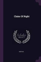 Claim Of Right
