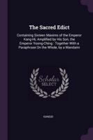 The Sacred Edict