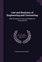 Law and Business of Engineering and Contracting