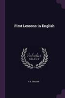 First Lessons in English
