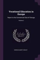 Vocational Education in Europe