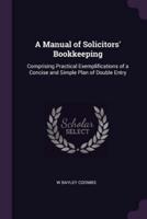 A Manual of Solicitors' Bookkeeping