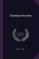 Teaching in the Army