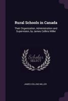 Rural Schools in Canada