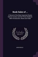 Book Sales of ...