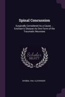 Spinal Concussion