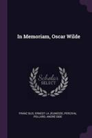 In Memoriam, Oscar Wilde