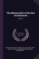 The Manuscripts of the Earl of Dartmouth; Volume 2