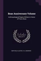 Boas Anniversary Volume