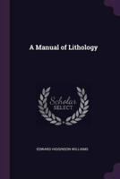A Manual of Lithology
