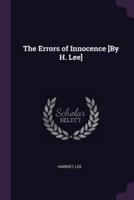 The Errors of Innocence [By H. Lee]