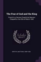 The Fear of God and the King