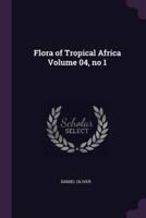 Flora of Tropical Africa Volume 04, No 1