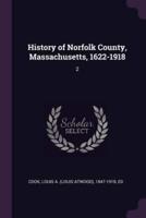 History of Norfolk County, Massachusetts, 1622-1918