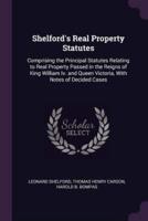Shelford's Real Property Statutes