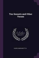 Ten Sonnets and Other Verses