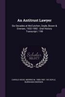 An Antitrust Lawyer