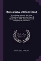 Bibliography of Rhode Island