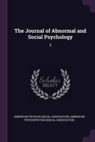 The Journal of Abnormal and Social Psychology