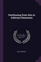 Partitioning Point Sets in Arbitrary Dimension