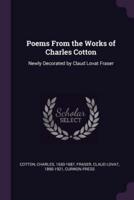 Poems From the Works of Charles Cotton