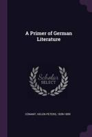 A Primer of German Literature