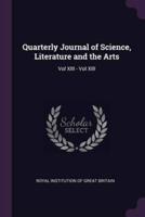 Quarterly Journal of Science, Literature and the Arts
