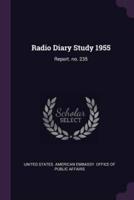 Radio Diary Study 1955