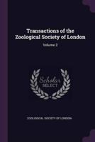 Transactions of the Zoological Society of London