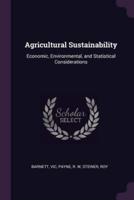 Agricultural Sustainability