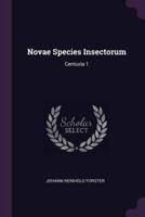 Novae Species Insectorum