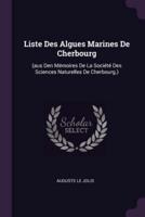 Liste Des Algues Marines De Cherbourg