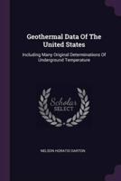 Geothermal Data Of The United States