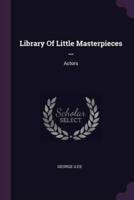 Library Of Little Masterpieces ...