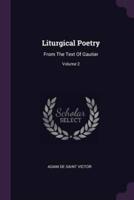 Liturgical Poetry