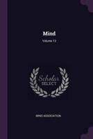 Mind; Volume 12