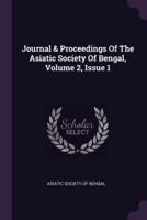 Journal & Proceedings of the Asiatic Society of Bengal, Volume 2, Issue 1