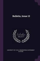 Bulletin, Issue 13