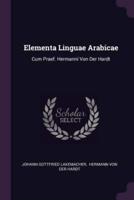 Elementa Linguae Arabicae