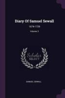 Diary Of Samuel Sewall