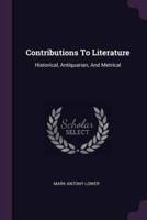 Contributions To Literature