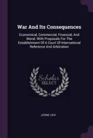 War And Its Consequences
