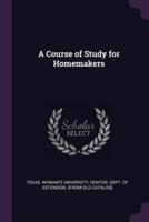 A Course of Study for Homemakers