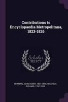 Contributions to Encyclopaedia Metropolitana, 1823-1826